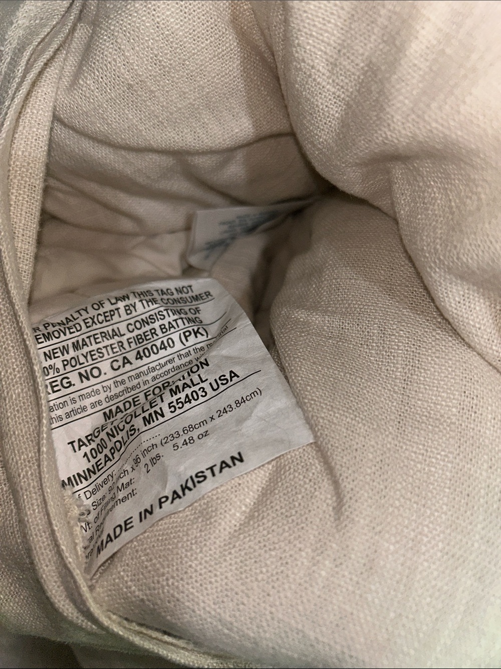Casaluna F/Q Heavyweight Linen Blend Comforter Set in Natural - Picture 5 of 15
